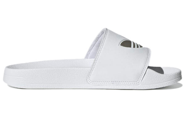 Тапочки adilette lite слайд Adidas, белый — фото 2
