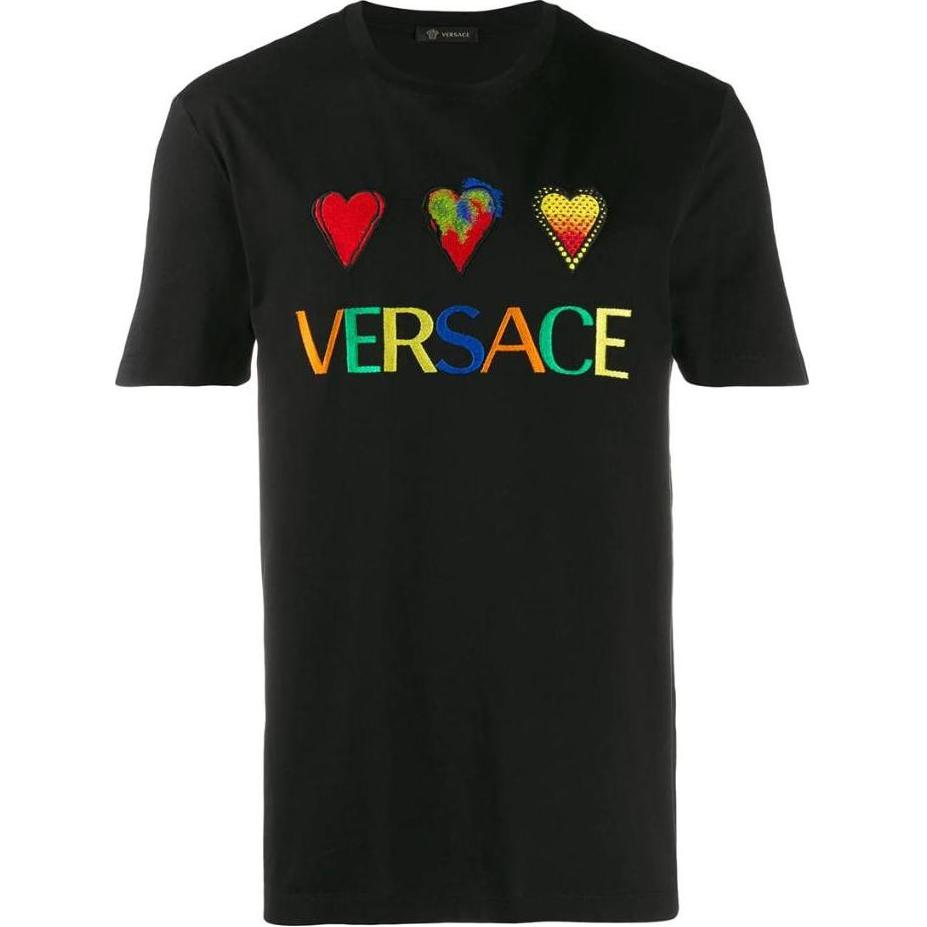 

Футболка мужская черная VERSACE