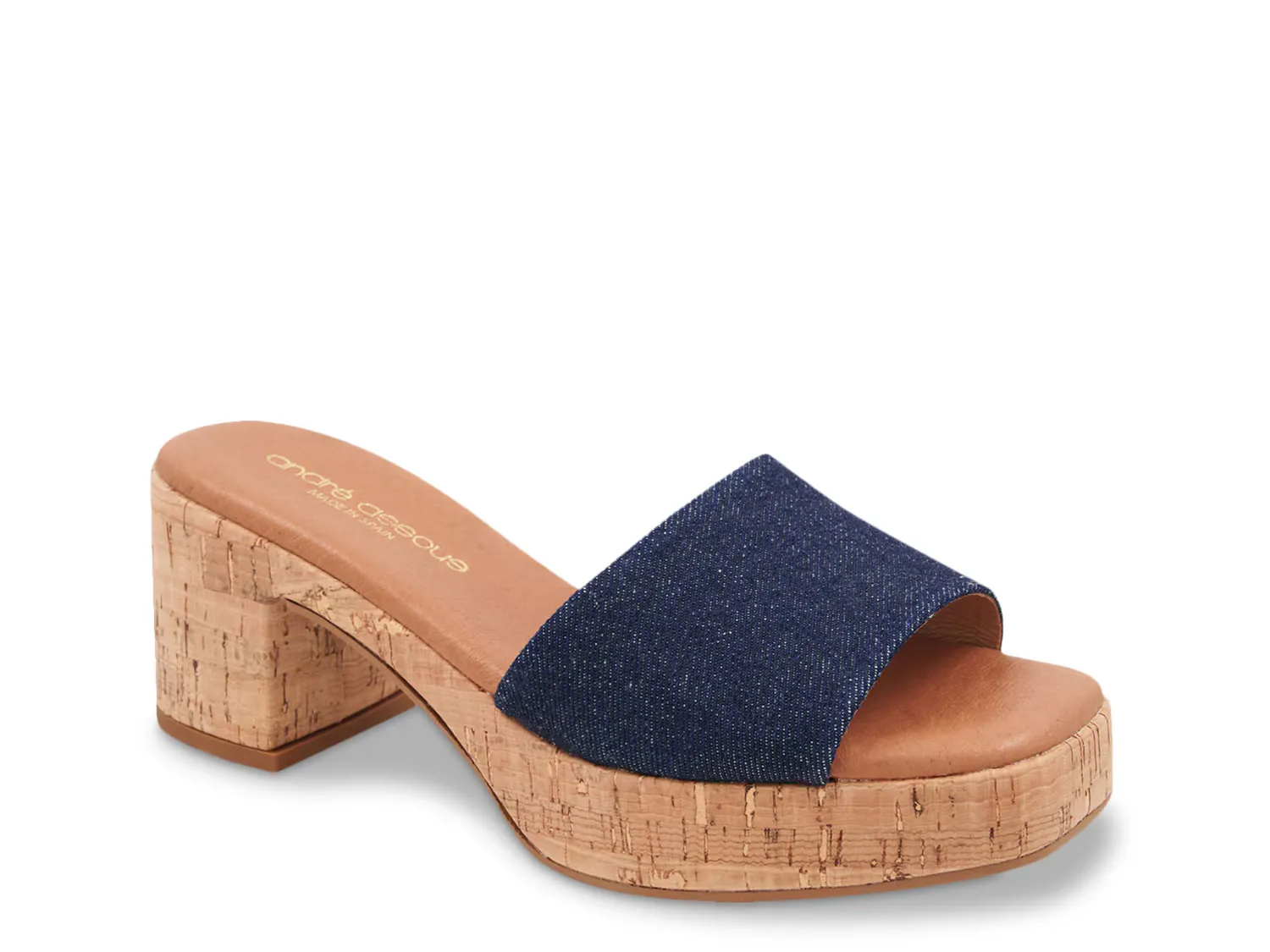 

Сандалии Cypress Platform Sandal Andre Assous, цвет denimbluefabric