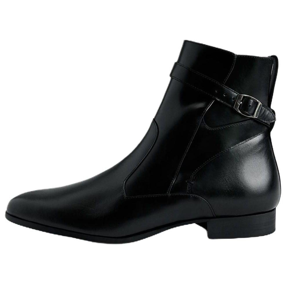 

Ботильоны Bobby Gillespie x Kate Moss Collaboration, мужские, черные ZARA, Black