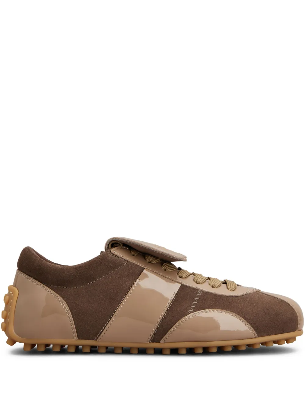 Кроссовки со вставками TOD'S, коричневый