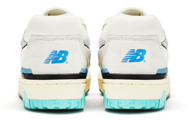 Кроссовки 550 New Balance, белый — фото 4