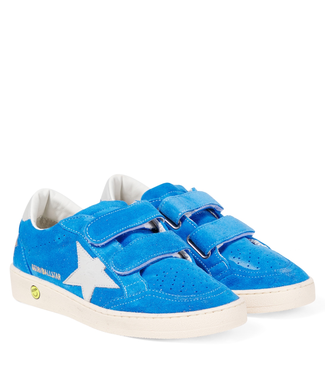 

Бал Стар замшевые кроссовки Golden Goose Kids, Blue/Gray