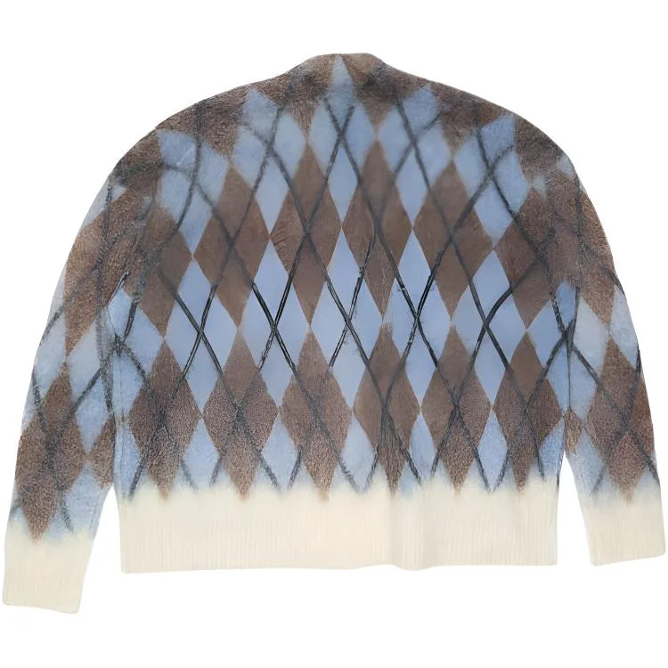 FW25 Вязаный свитер женский Acne Studios, мультиколор — фото 2