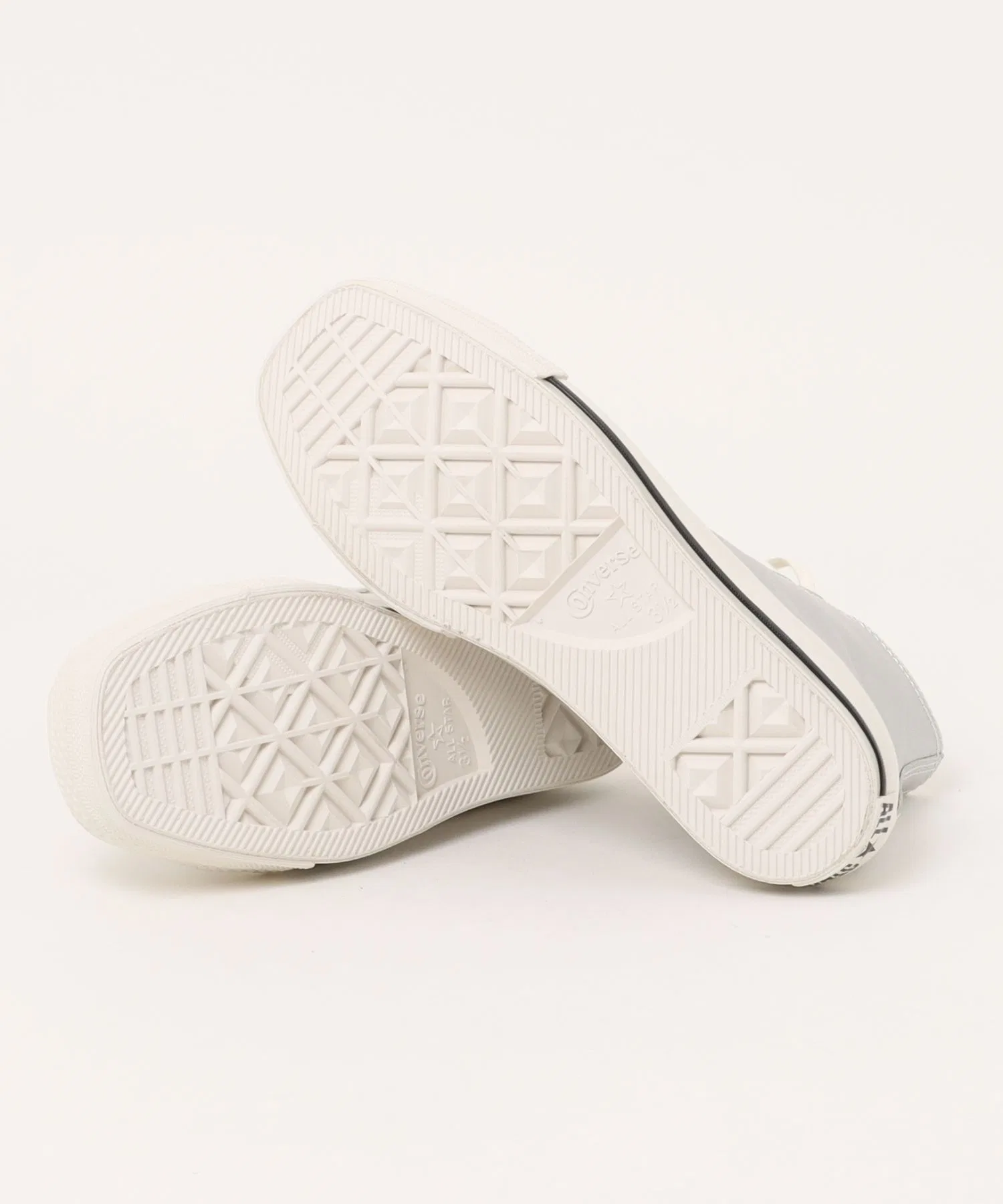 Мужские кожаные кроссовки Converse All Star Squaretoe SV HI серебряные — фото 3