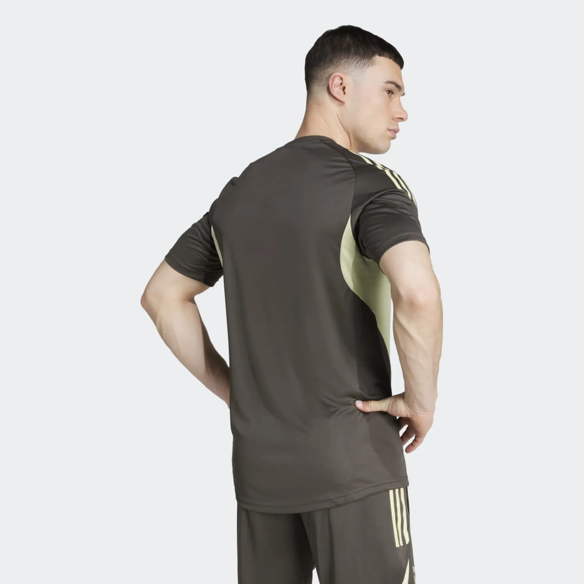 Футболка для тренировок мужская Real Madrid CF 2025-2026 Tiro 25 Competition adidas, серый — фото 2