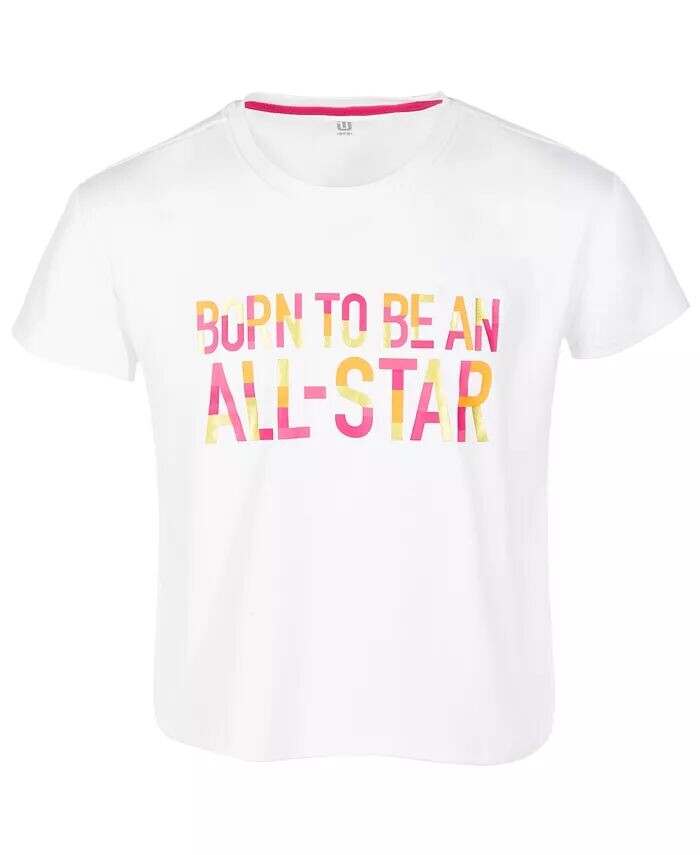 

Футболка с рисунком Big Girls All-Star Id Ideology, белый