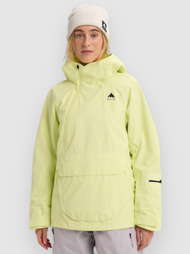 

Куртка для сноуборда Burton Reserve 2L Relaxed Anorak, glow yellow green, Розовый, Куртка для сноуборда Burton Reserve 2L Relaxed Anorak, glow yellow green