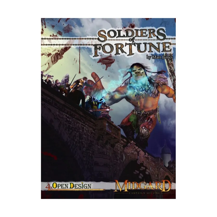 

Midgard Campaign Setting - Soldiers of Fortune, Fantasy Supplements (4e) (Open Design Project), мягкая обложка