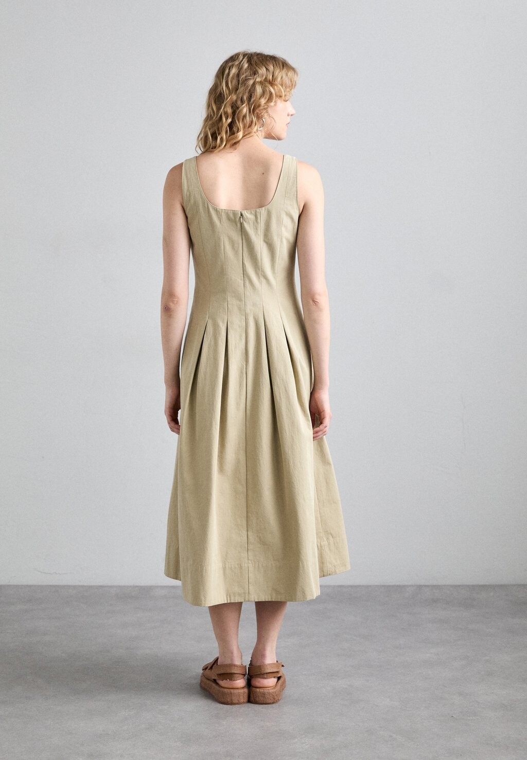 

Повседневное платье ALLEN DRESS Proenza Schouler White Label, бежевый