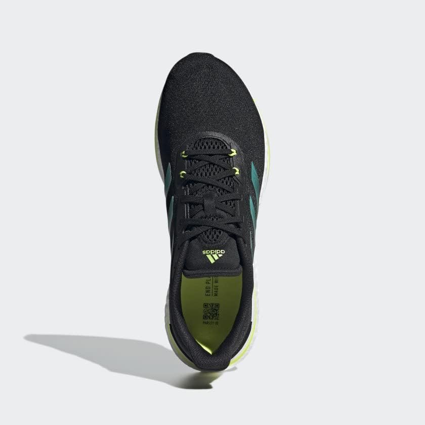 Мужские кроссовки Adidas Supernova , черный/желтый/мятный — фото 3