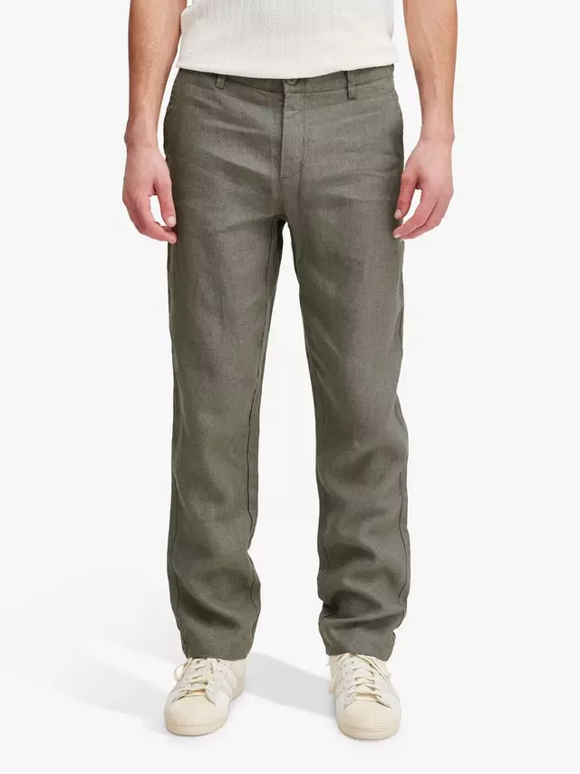 

Брюки Casual Friday Pandrup Regular Fit Linen, цвет agave/green
