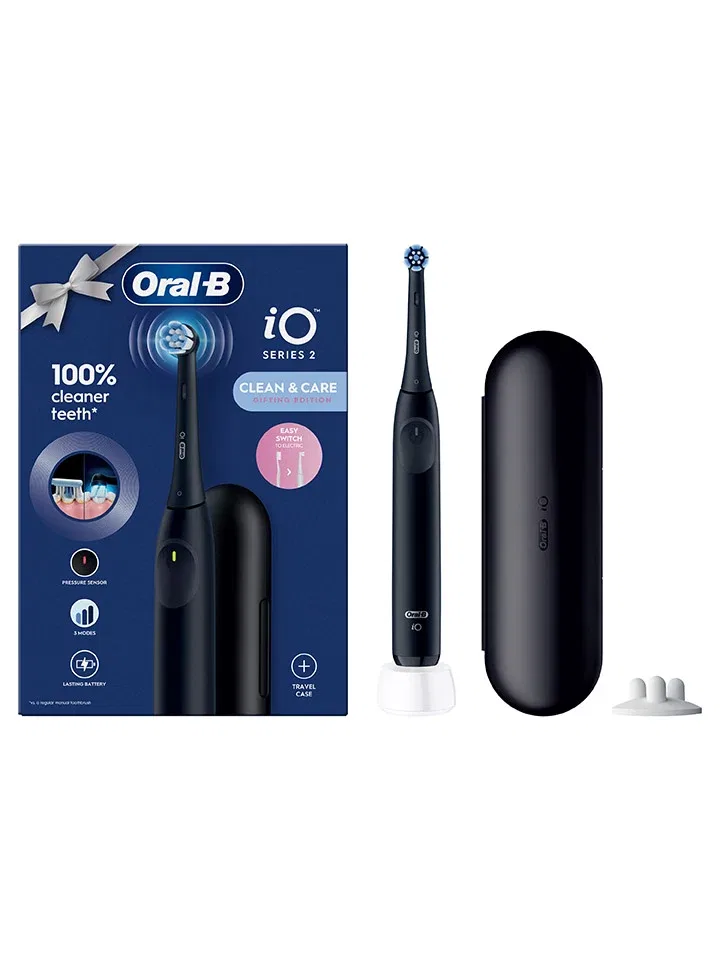 Электрическая зубная щетка iO Series 2 Special Edition Oral-B черный — фото 4