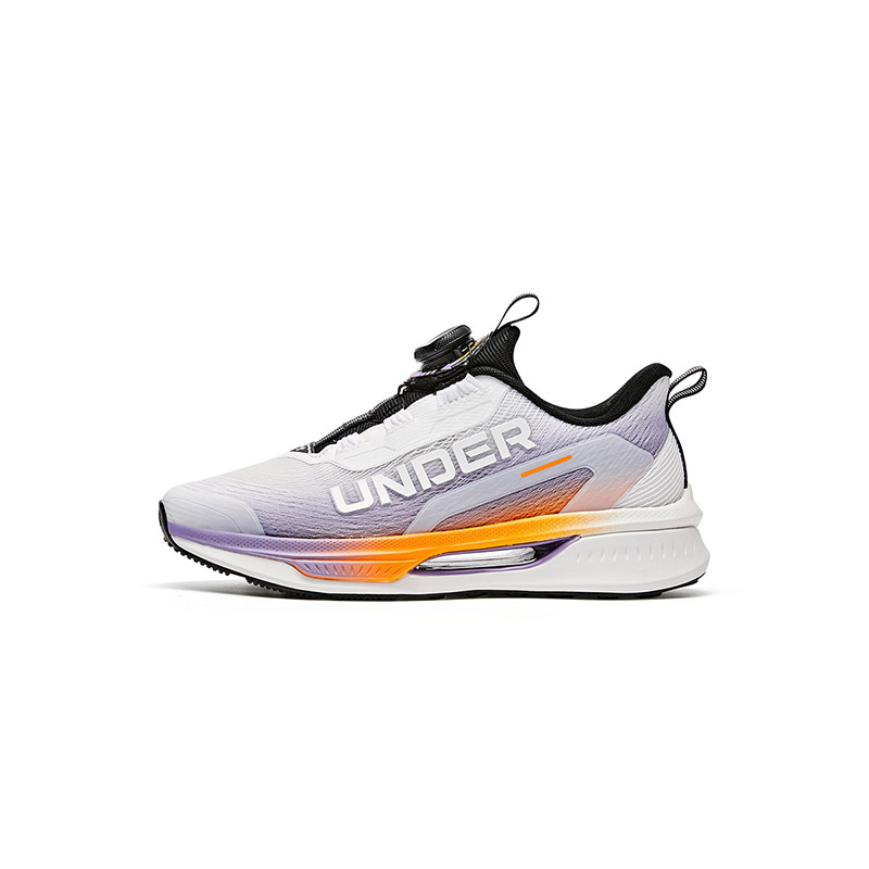 

Беговые кроссовки для детей с противоскользящей подошвой Unisex Under Armour, белый оранжевый