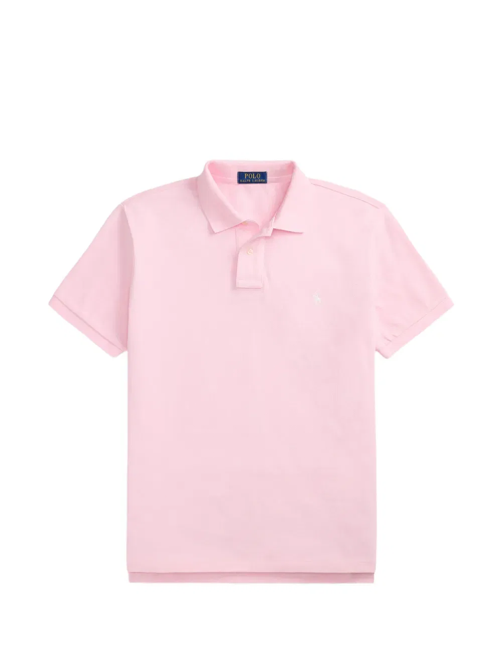 Вышитая рубашка поло Polo Ralph Lauren, розовый