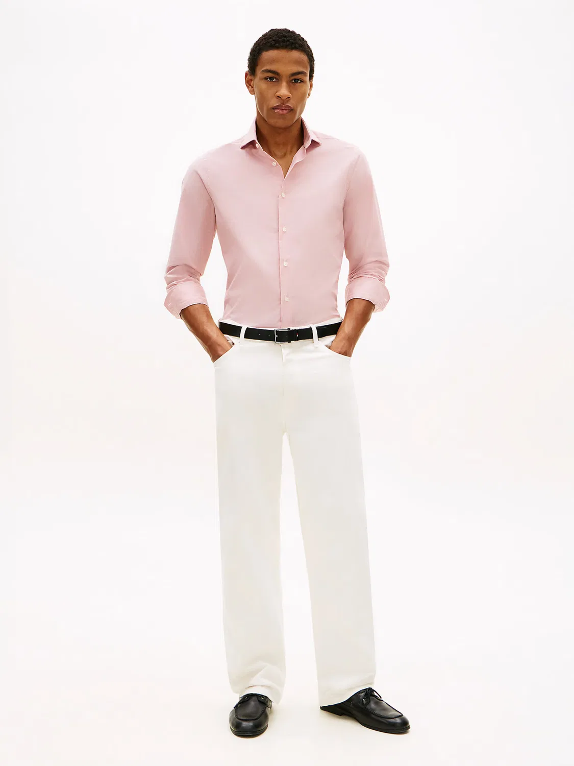 Деловая рубашка стандартного кроя Tommy Hilfiger, Rose — фото 4