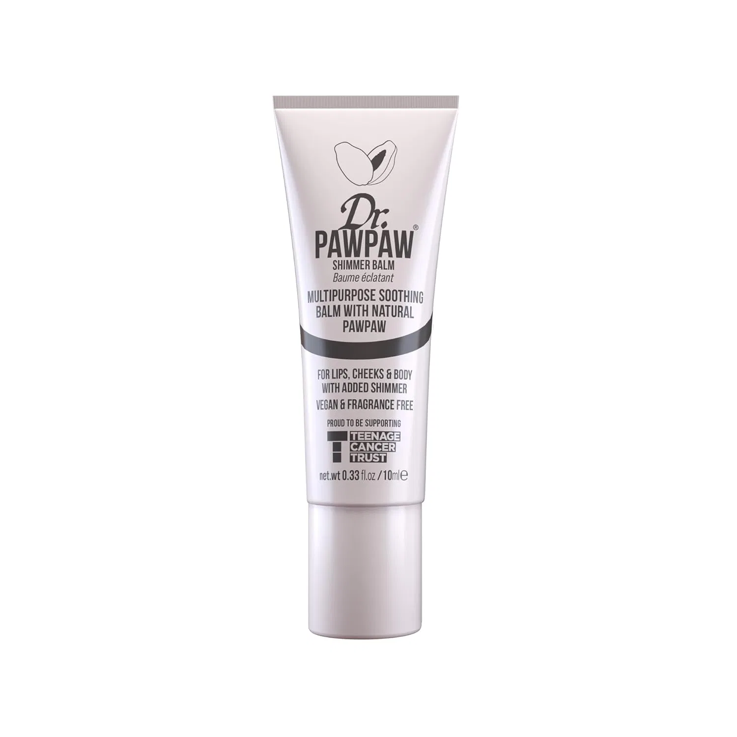 Бальзам для губ Dr. Pawpaw Original Balm — Многофункциональный бальзам Dr. Shimmer Natural с шиммером , Shimmer