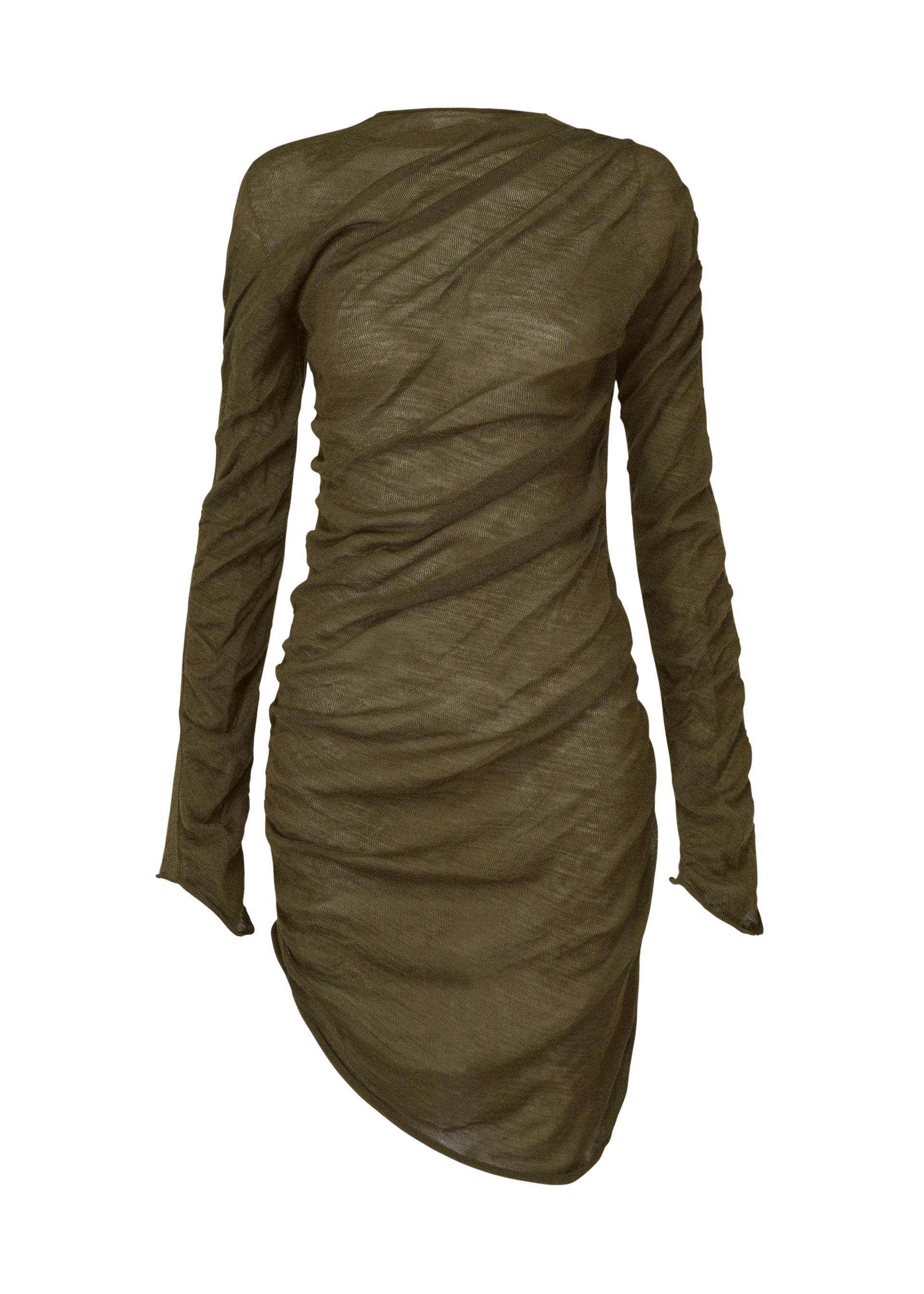 

Туника ambiguous wool Issey Miyake, зеленый