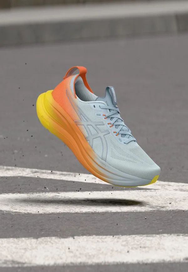 Кроссовки для бега по шоссе gel nimbus 28 Asics, Sky/Sun Peach