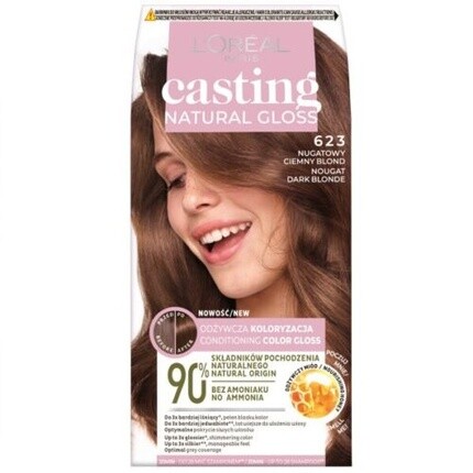 

Краска для волос Casting Natural Gloss 623 Темно-русый L' Assorted