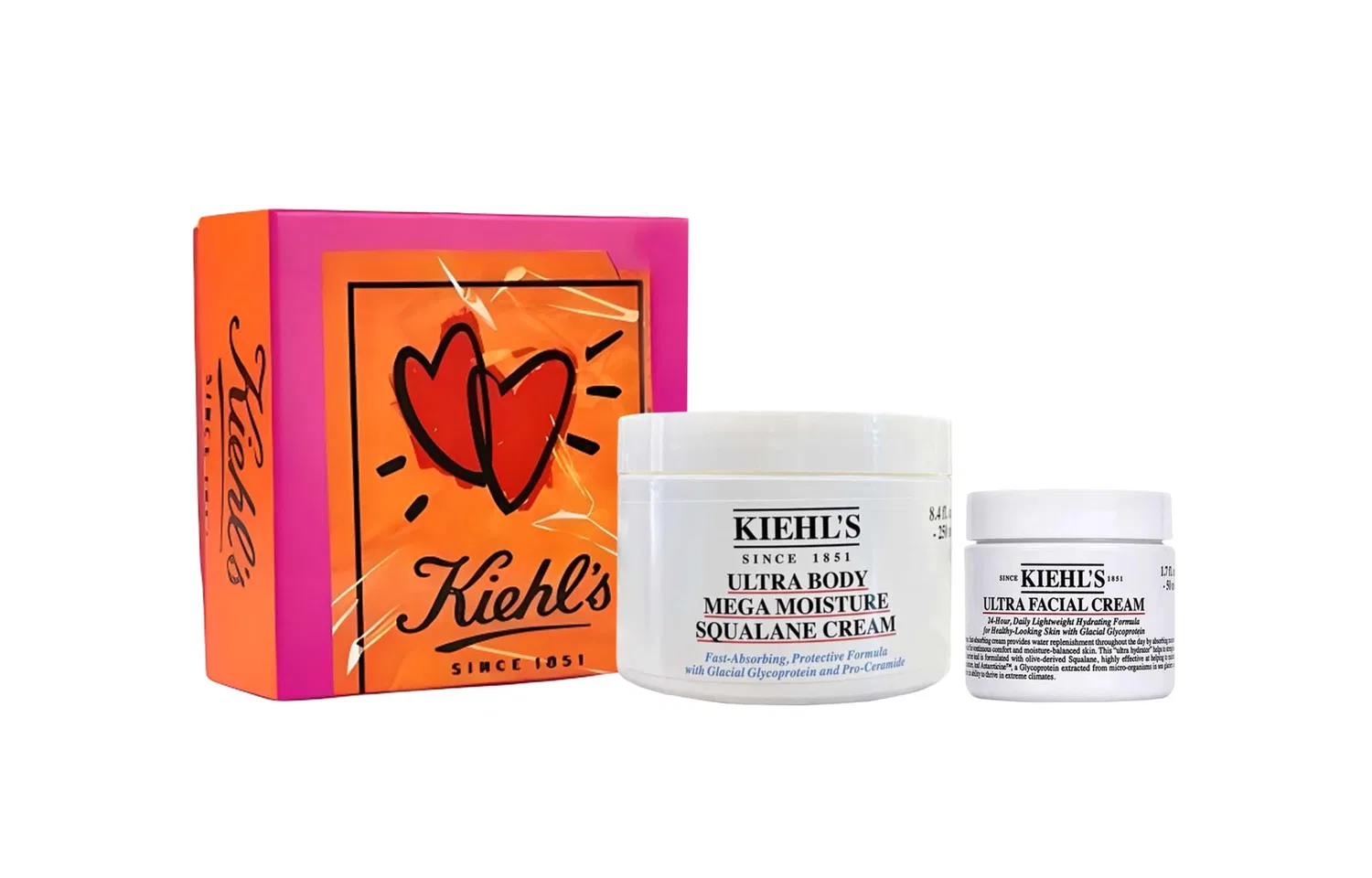 Набор для ухода за кожей Kiehl's Увлажняющий 50мл+250мл