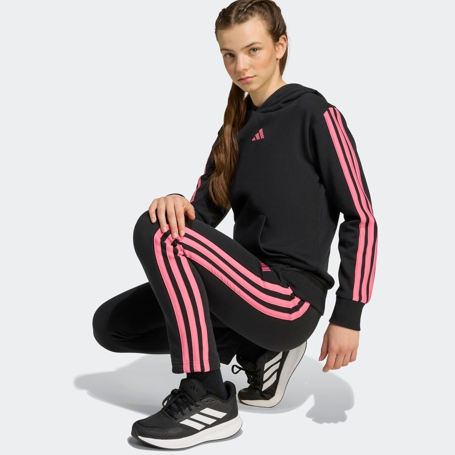 Облегающие спортивные брюки ADIDAS SPORTSWEAR Essentials, черный — фото 4