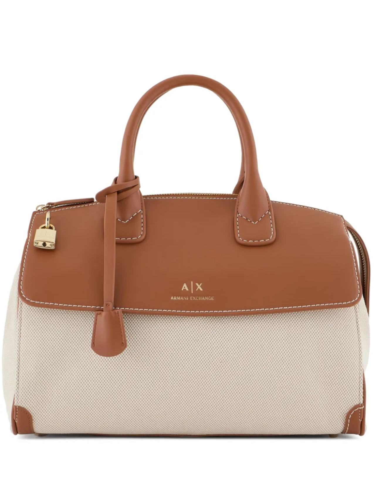 

Armani Exchange сумка-тоут с логотипом, нейтральный