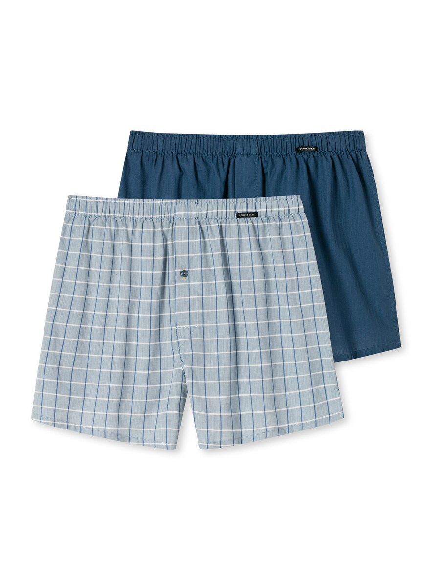 

Боксеры SCHIESSER Multipacks, цвет Night blue/Grey