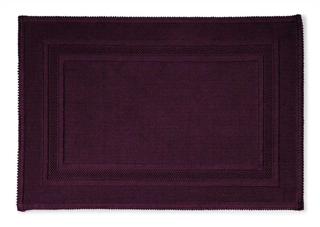 

Коврик для ванной Rhomtuft Gala квадратный 70 x 120 см цвет ягода, красный