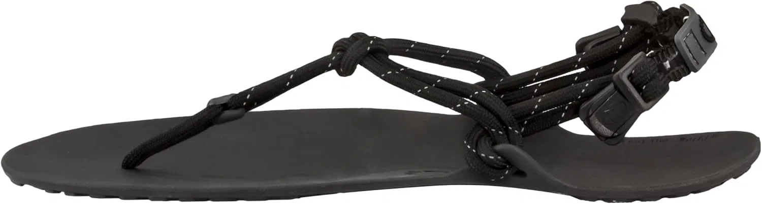 Сандалии Xero Shoes Genesis для мужчин - легкие, складные, удобные для путешествий, Black