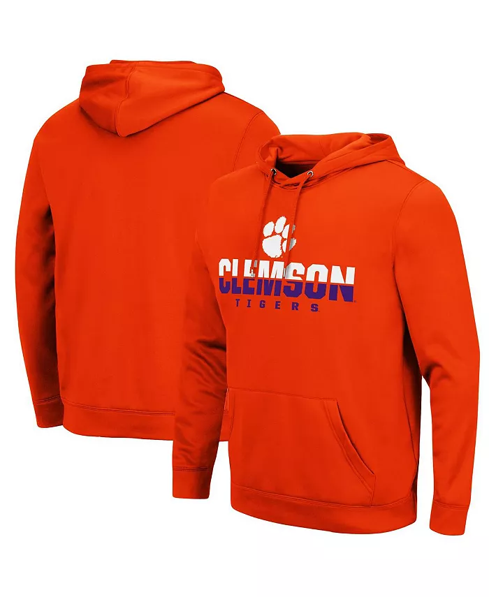 

Мужская толстовка с капюшоном Clemson Tigers Lantern Colosseum, оранжевый