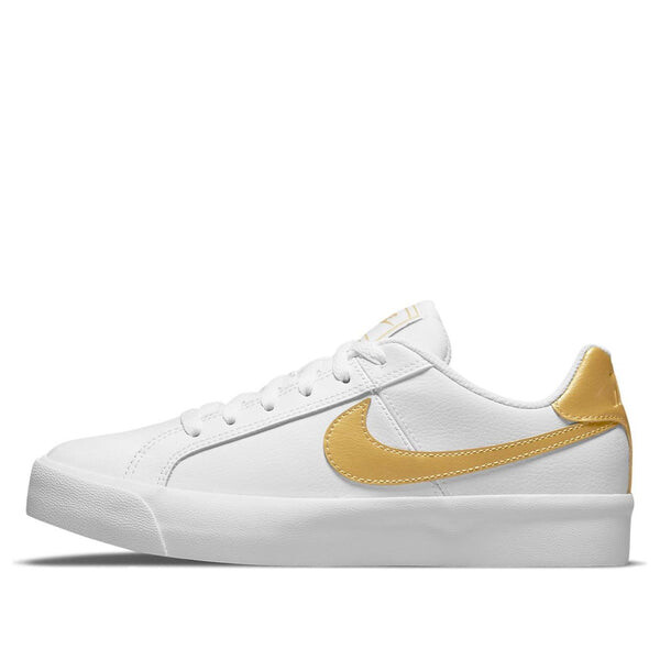 

Кроссовки court royale ac золотые Nike, белый