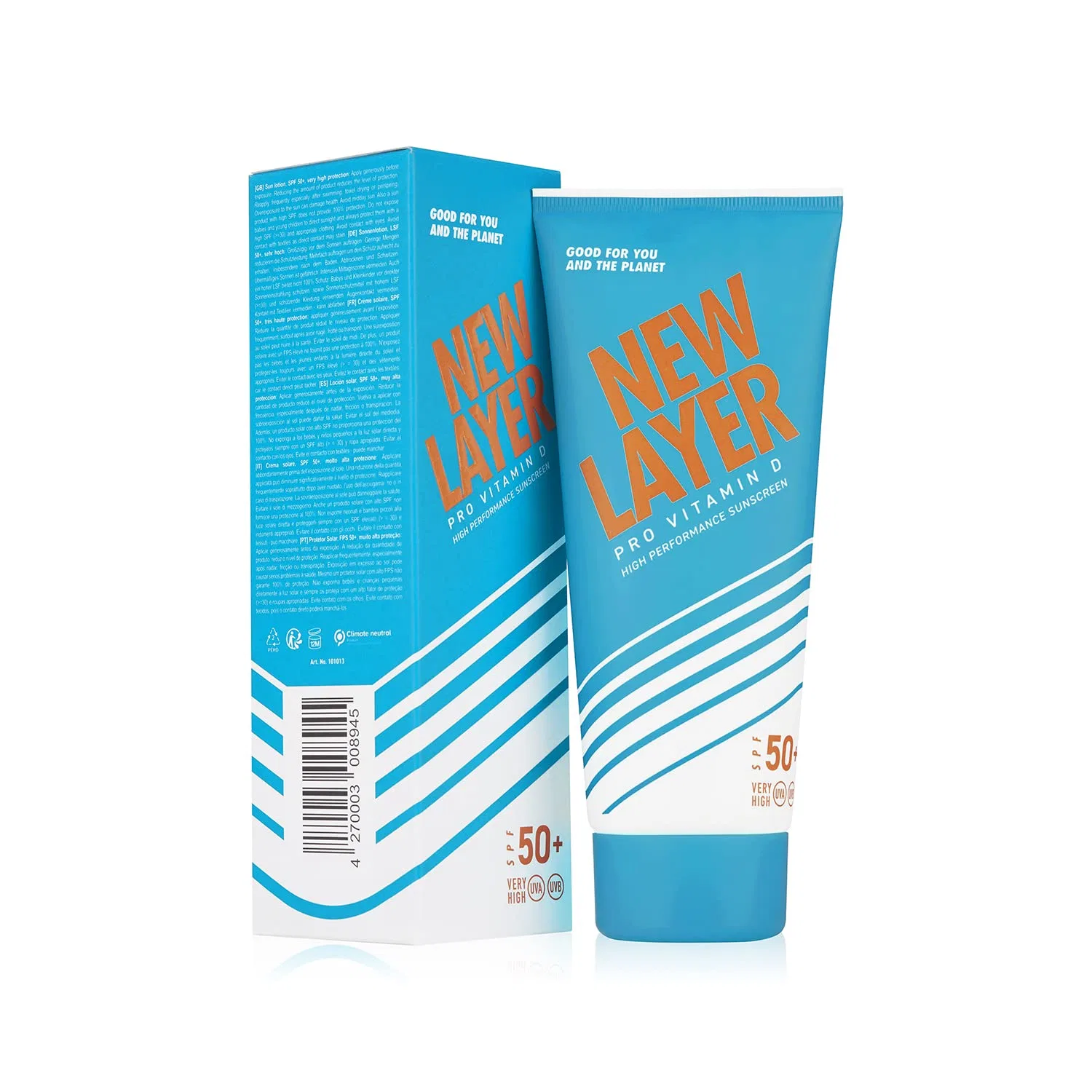 Солнцезащитный крем «Sun Cream SPF 50+ Pro Vitamin D» от NEW LAYER New Layer — фото 3