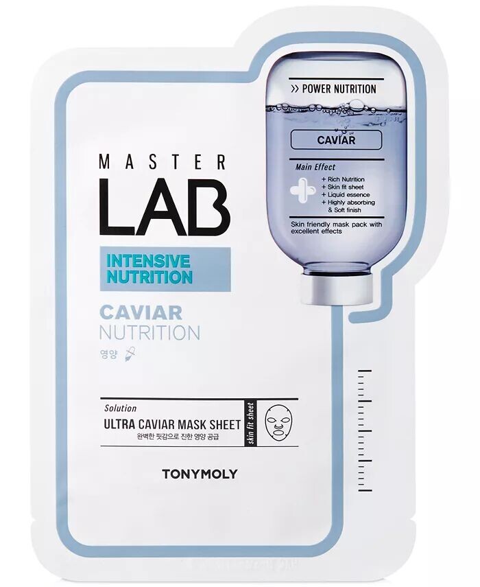 

Тканевая маска Master Lab Caviar Nutrition Tonymoly