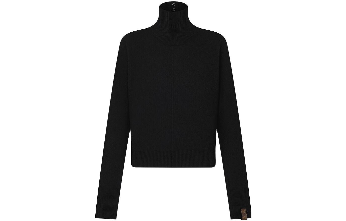 

Кашемировый свитер женский черный Louis Vuitton