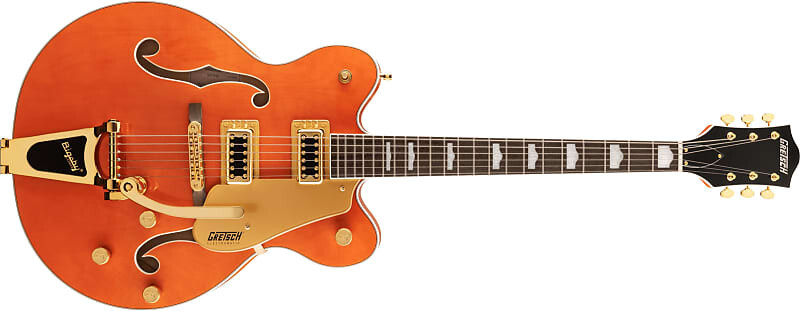 

Электрогитара Gretsch G5422TG Classic Electromatic Hollow-Body Guitar w/Bigsby, Orange Stain