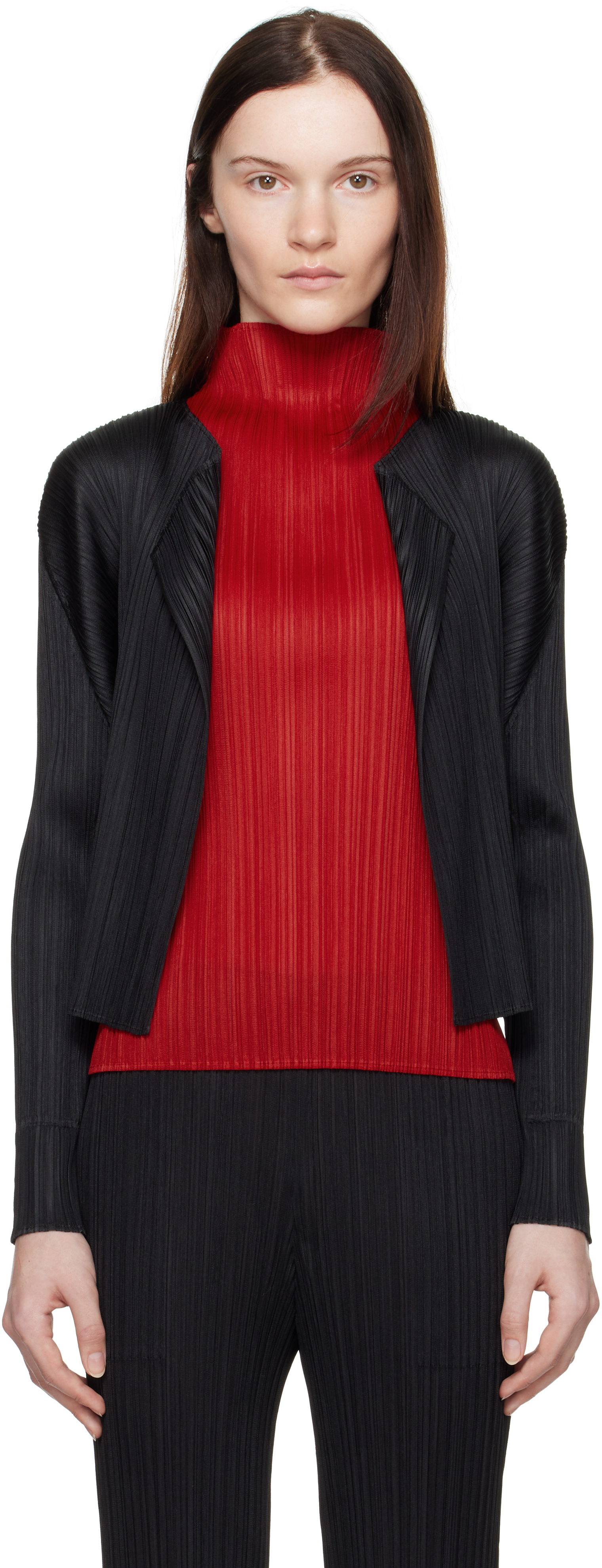 

Monthly Colors Ноябрьский кардиган PLEATS PLEASE ISSEY MIYAKE
