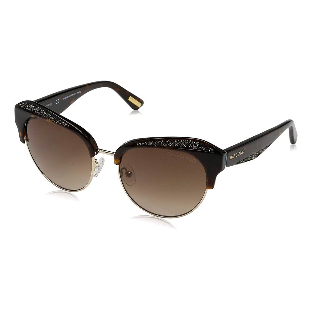 

Коричневые солнцезащитные очки из ацетата Marciano By Guess