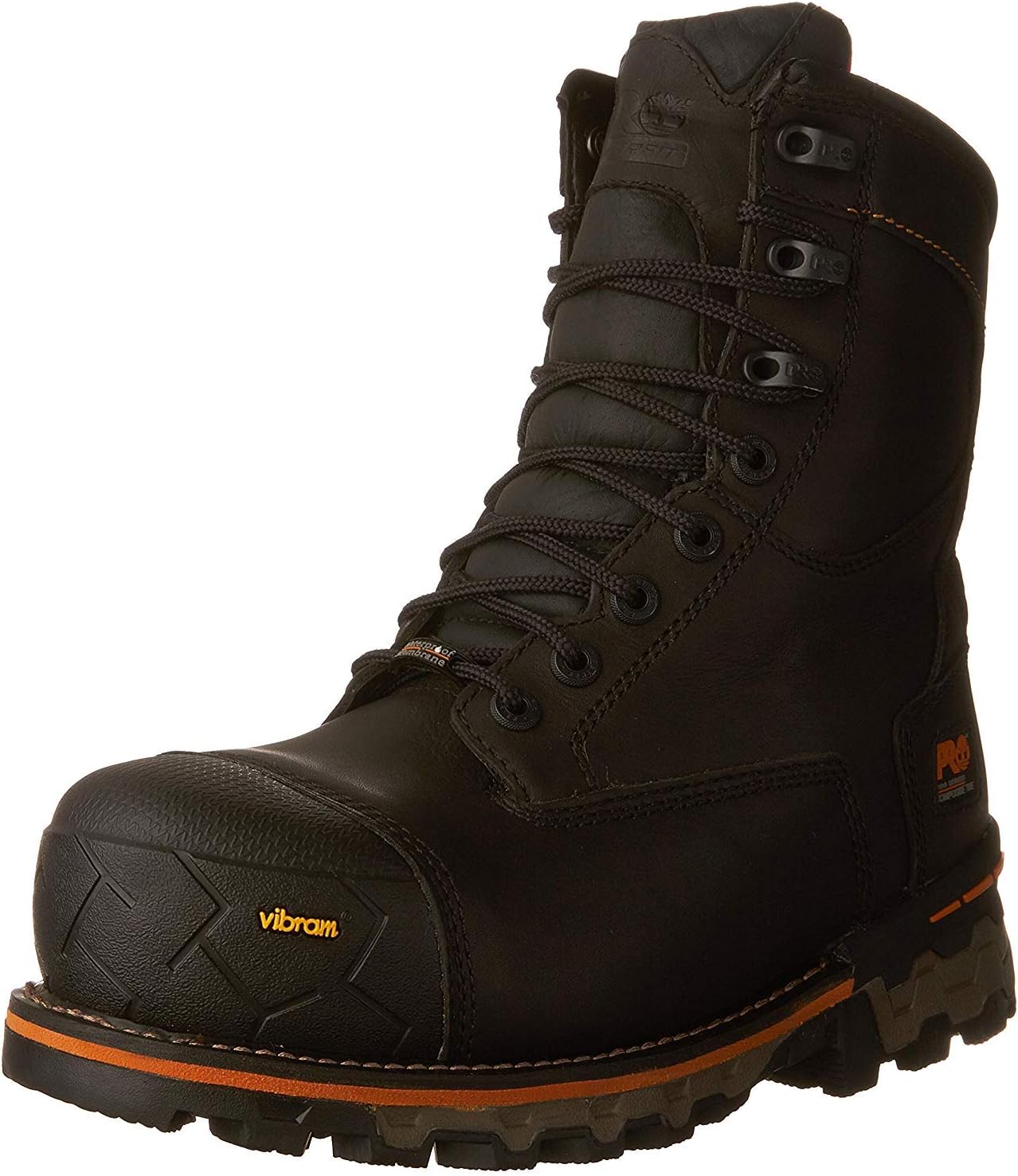 

Мужские промышленные ботинки Timberland PRO Boondock 8" с композитным носком, устойчивые к проколам и водонепроницаемые, черный