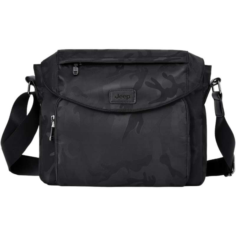 

Jeep Брюки Oxford Bag Regular мужские камуфляж черные
