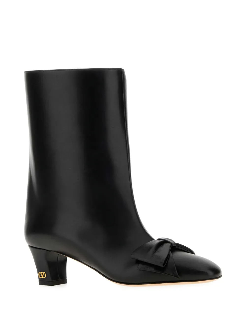 Ботильоны Bowow из кожи 50 мм VALENTINO GARAVANI, черный — фото 2