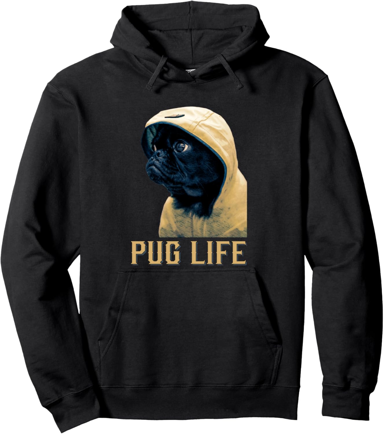 

Забавная милая толстовка с изображением черного мопса, черная Pug Lovers Look Great With Our Gear, Черный, Забавная милая толстовка с изображением черного мопса, черная Pug Lovers Look Great With Our Gear