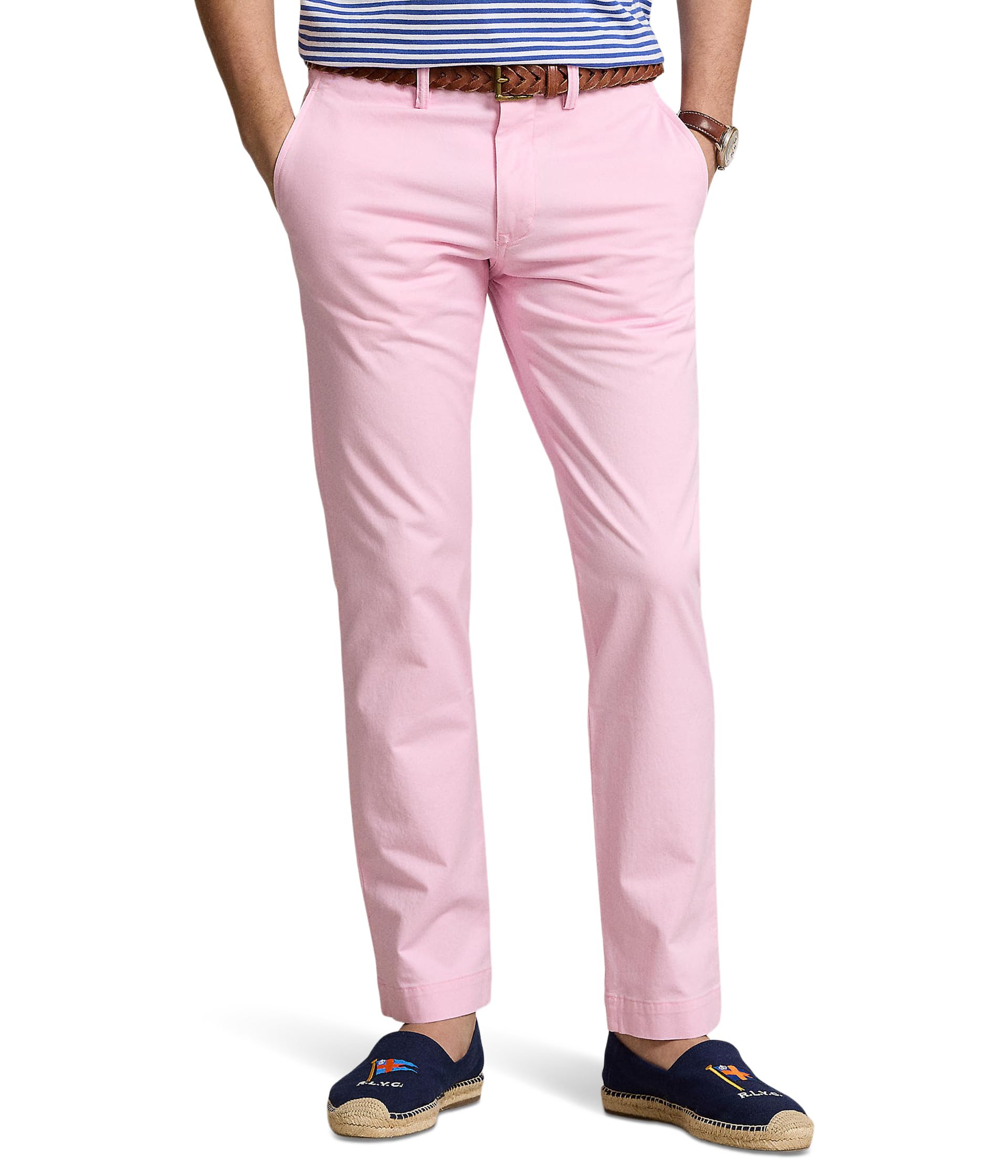

Брюки Polo Ralph Lauren Stretch Slim Fit Washed Chino Pants, цвет Carmel Pink