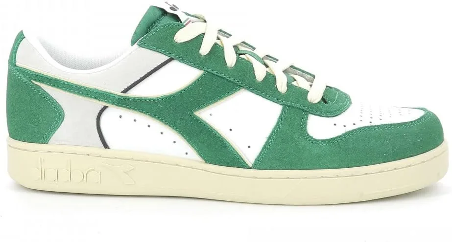 Кроссовки Diadora Unisex Magic Low из замши, зеленый