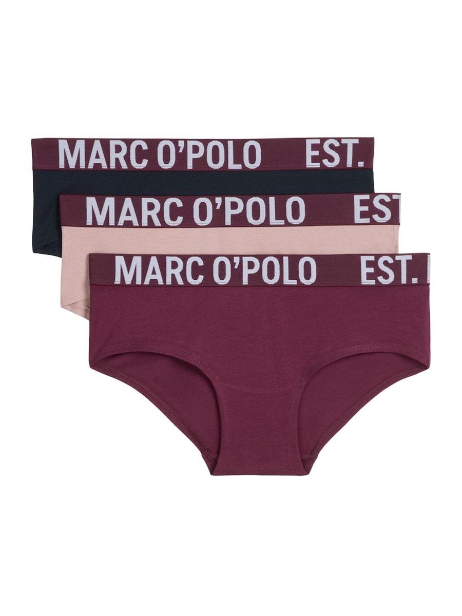 

Бой-шорты Marc O'Polo Essentials, темно-синий/розовый/бордовый