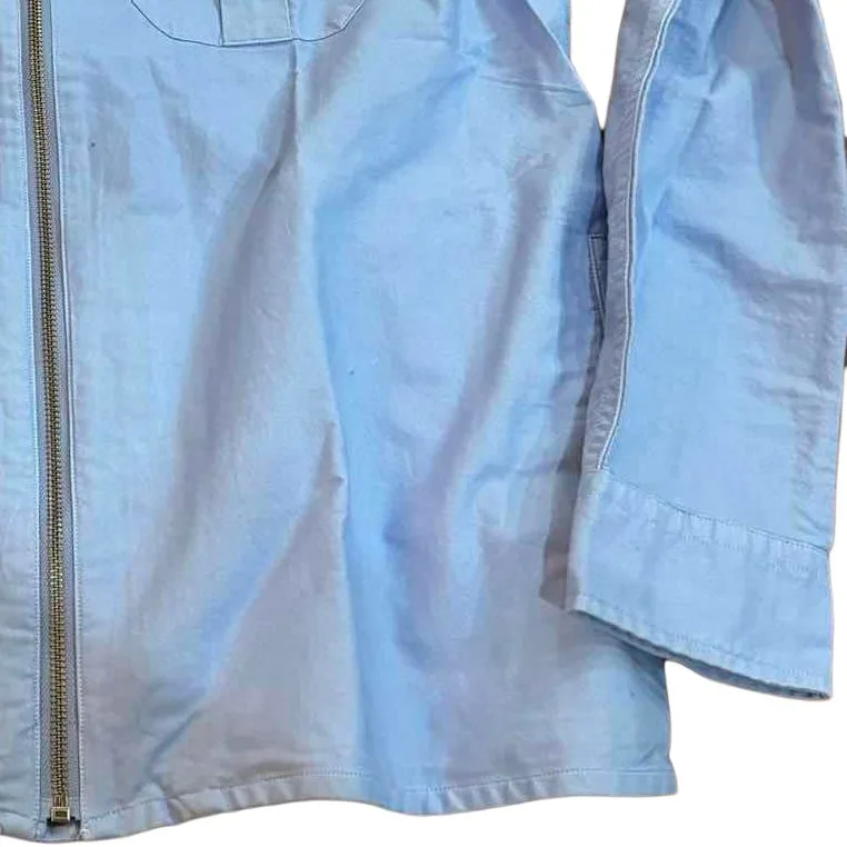Polo Ralph Lauren Рубашка мужская Blue Lapel Moderate Workwear — фото 3