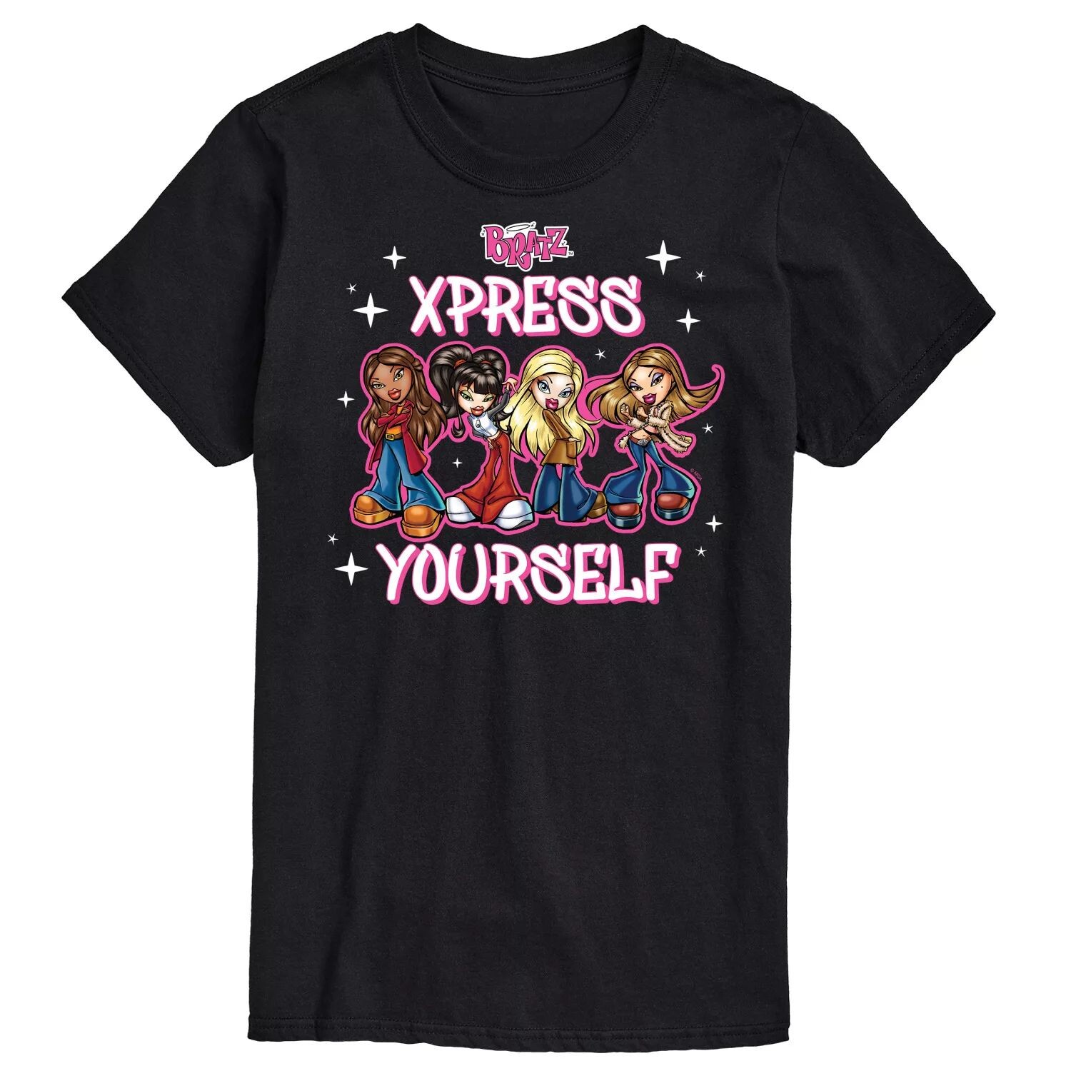 

Футболка Big & Tall Bratz Xpress Yourself с рисунком License