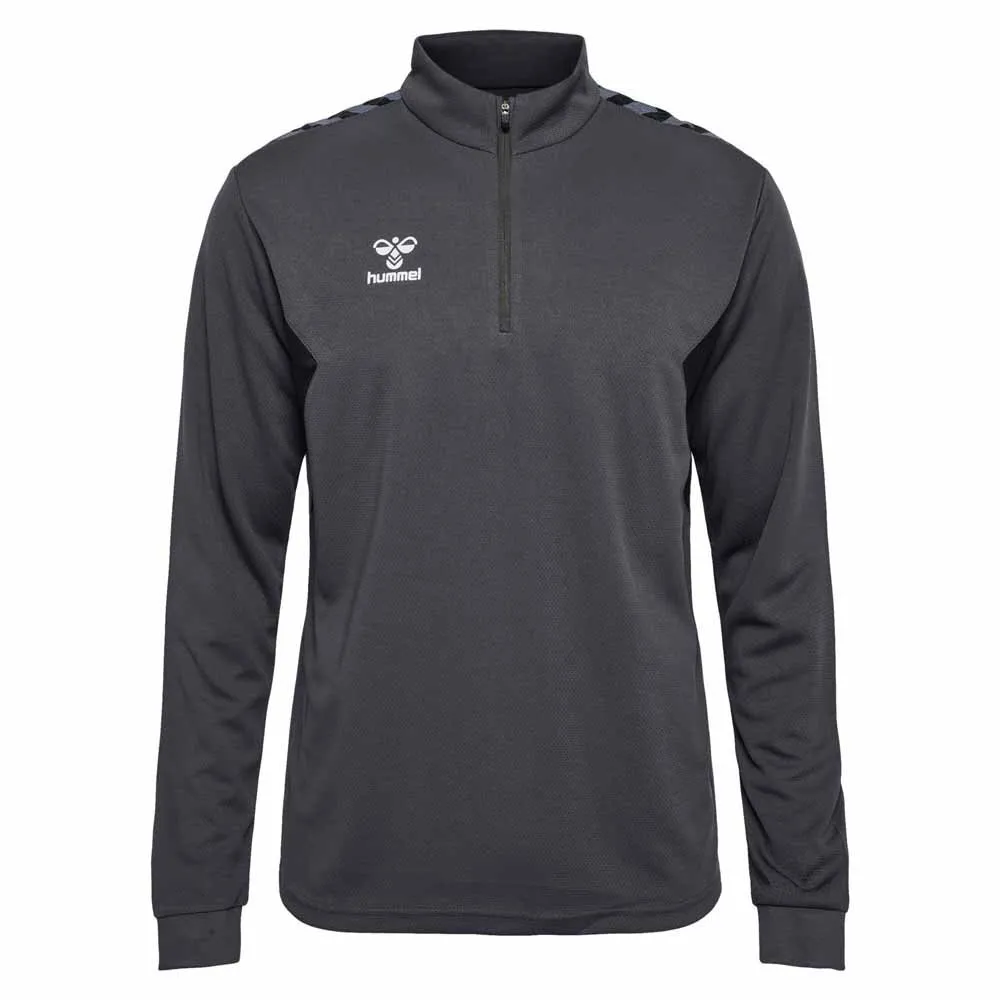 

Толстовка Hummel Authentic half zip, серый