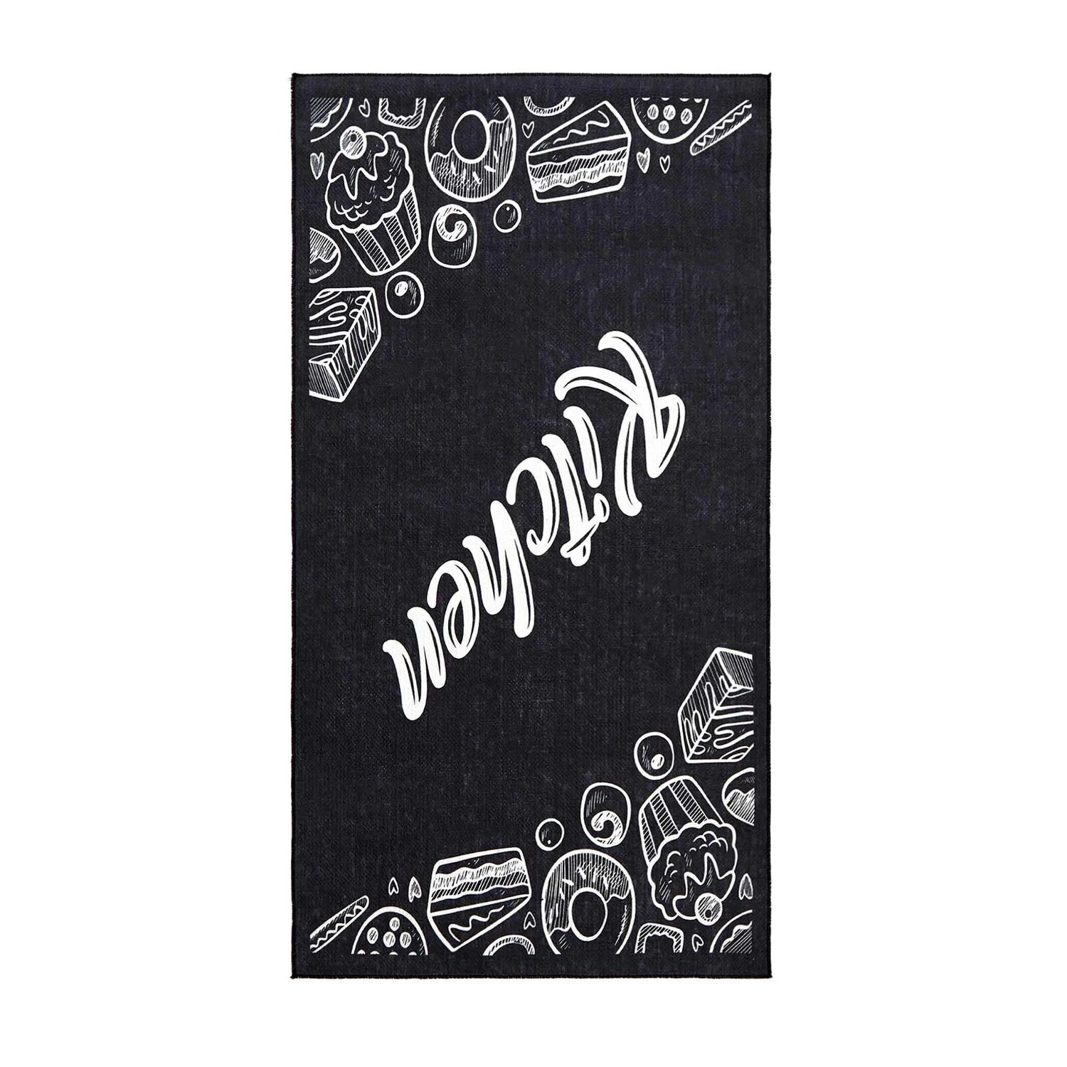 

Nuvomon Kitchen Кухонный коврик - Черный - 80x150 см