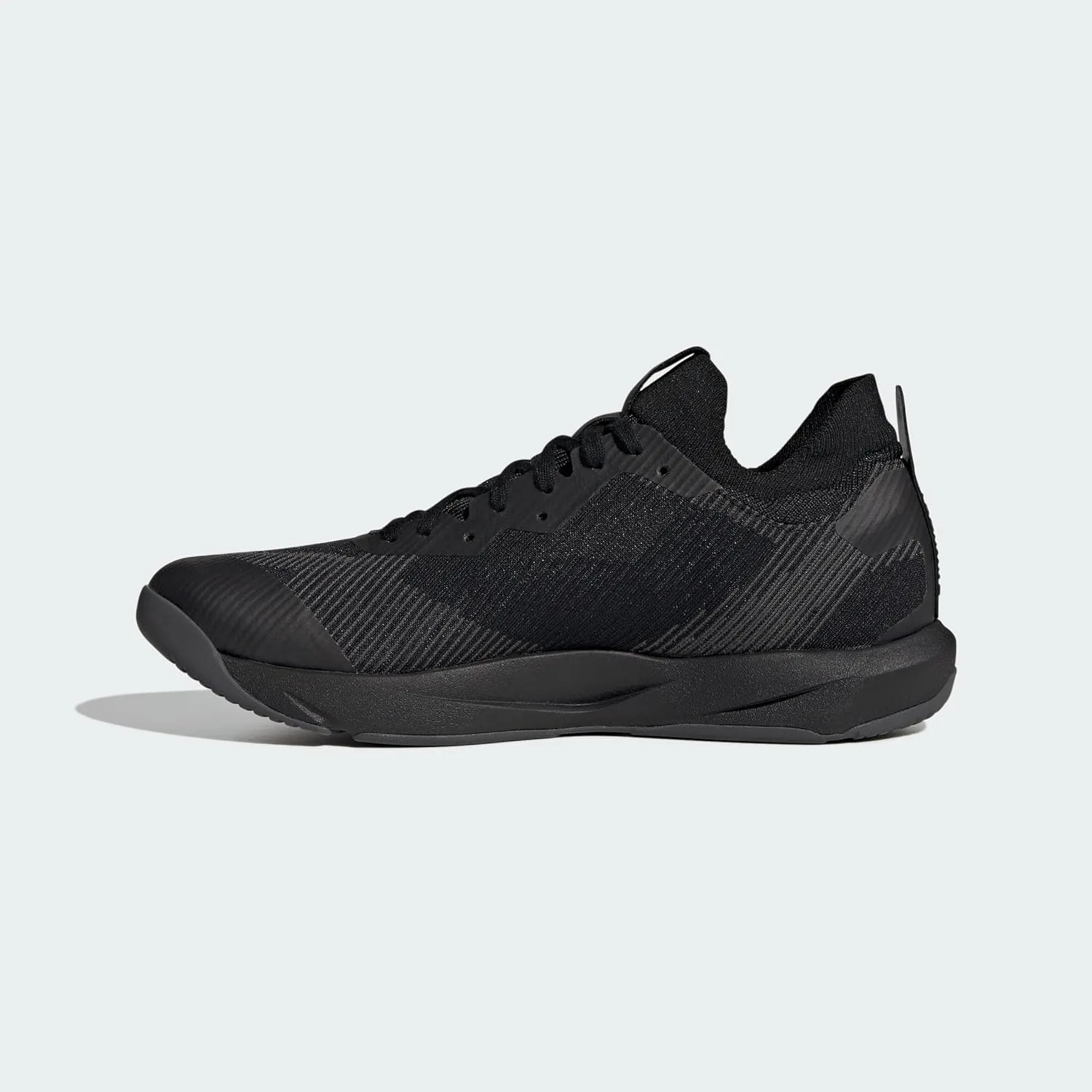 Мужские кроссовки Adidas Rapidmove ADV Trainer M-Low (не для футбола), черный/серый — фото 2